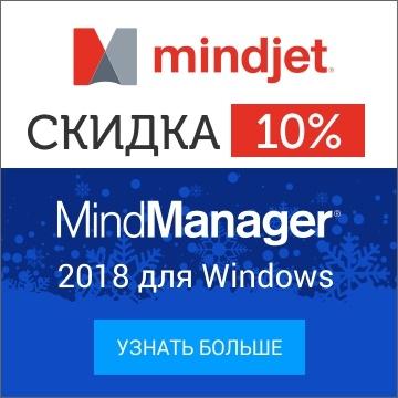 До 28 февраля 2018 года действуют специальные цены на одиночные лицензии Mindjet MindManager 2018 для Windows